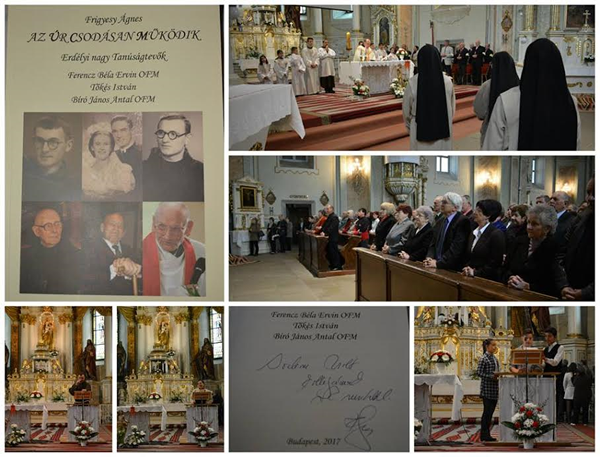 Iochom Zsolt erdélyi képkollázsai Csíksomlyón, a kegytemplomban 